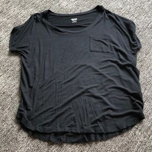 Mossimo black pocket tee